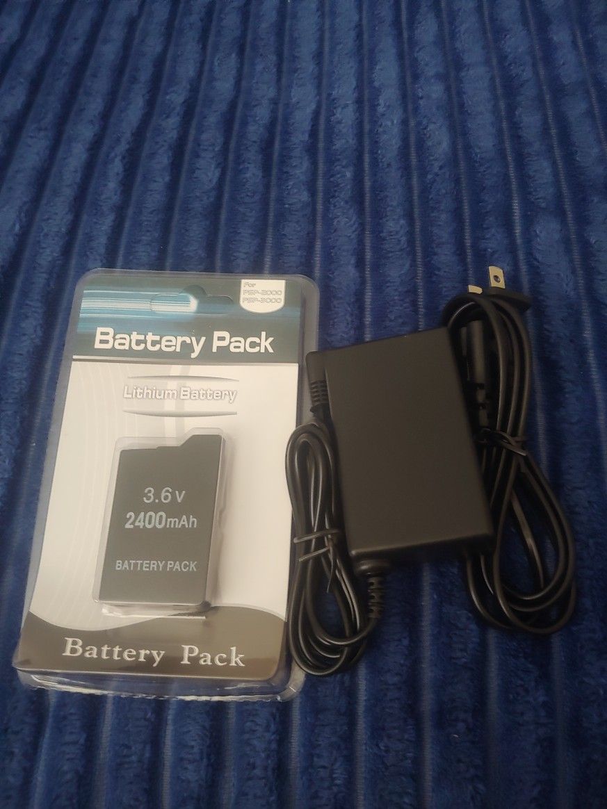 Battery and charger for psp system
For psp 2000 3000