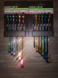 Pittsburgh Ratcheting Wrenches Standard Set And Metric Set Brand New Never Used