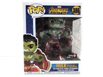Funko Pop Marvel Avengers Hulk Busting Out of Hulkbuster #306