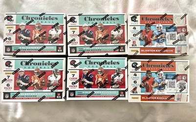  Sealed NFL Panini Chronicles
