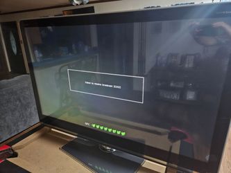 52in Sharp 1080i TV