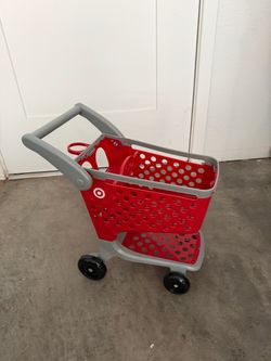 Mini target shopping cart kids toy