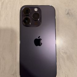 iPhone 14 Pro 128GB Unlocked With Case - Purple
