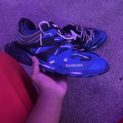 Blue Balenciaga tracks