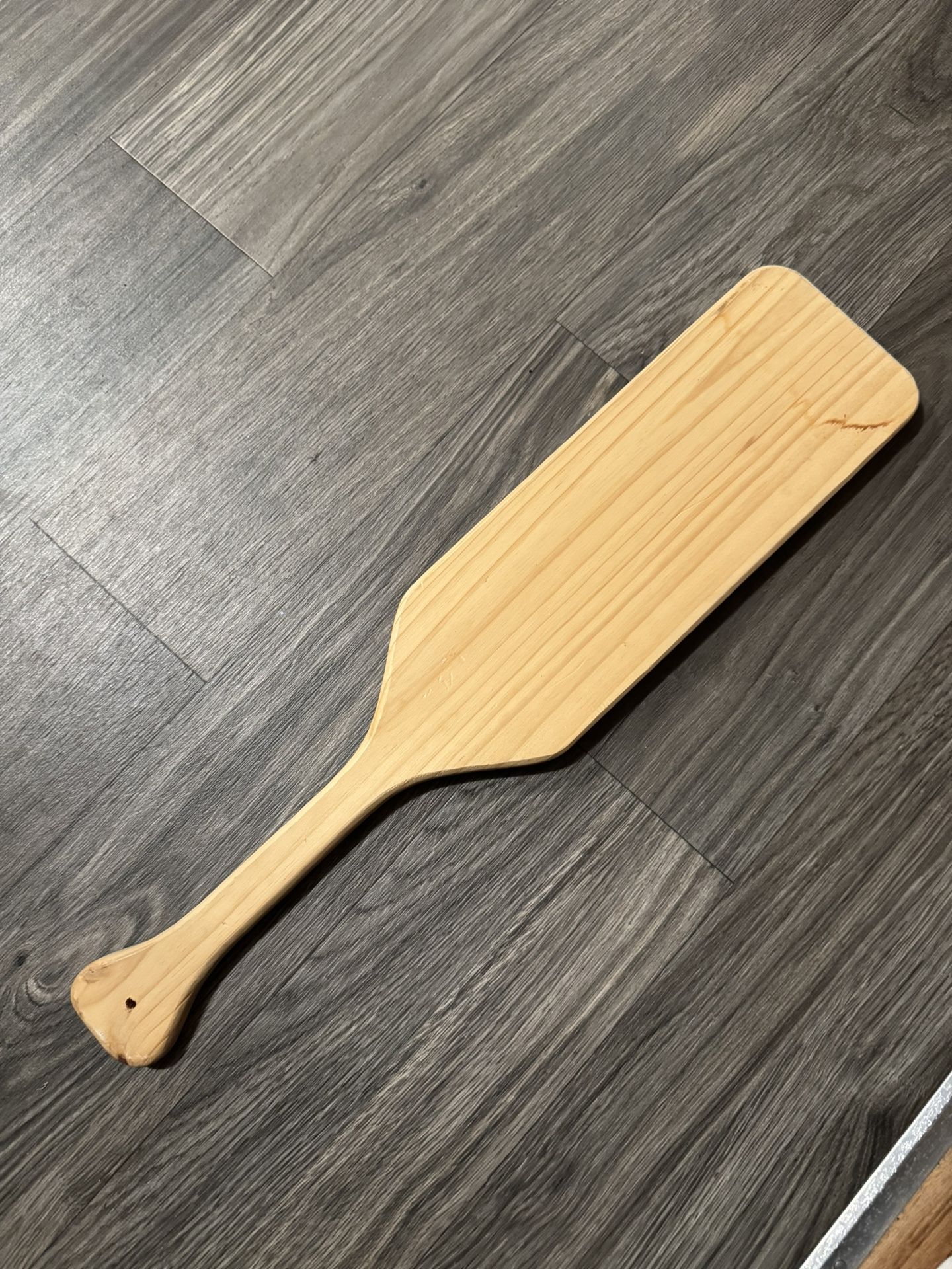 Wooden long paddle 