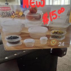FOOD STORAGE CONTAINERS ( New )