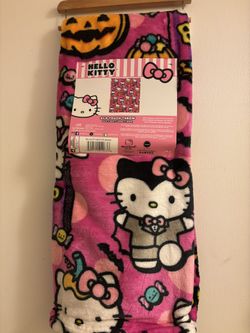 Hello Kitty Halloween Baby Blanket ๐๐งน๐ฆ