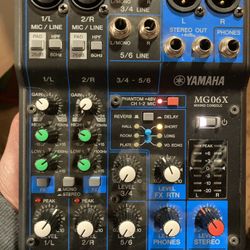 Yamaha MG06X 6-channel Mixer