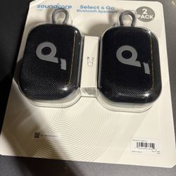 Product: Soundcore by Anker Select 4 Go Bluetooth Speaker 2‑Pack