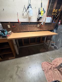 Seville Classics UltraHD 72” Height Adjustable Workbench – Like New | 2000 lb Capacity
