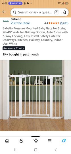 Baby gate