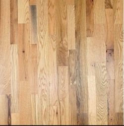 Red Oak, Unfinished Common 2 Flooring, 2 1/4 Or 3 1/4
