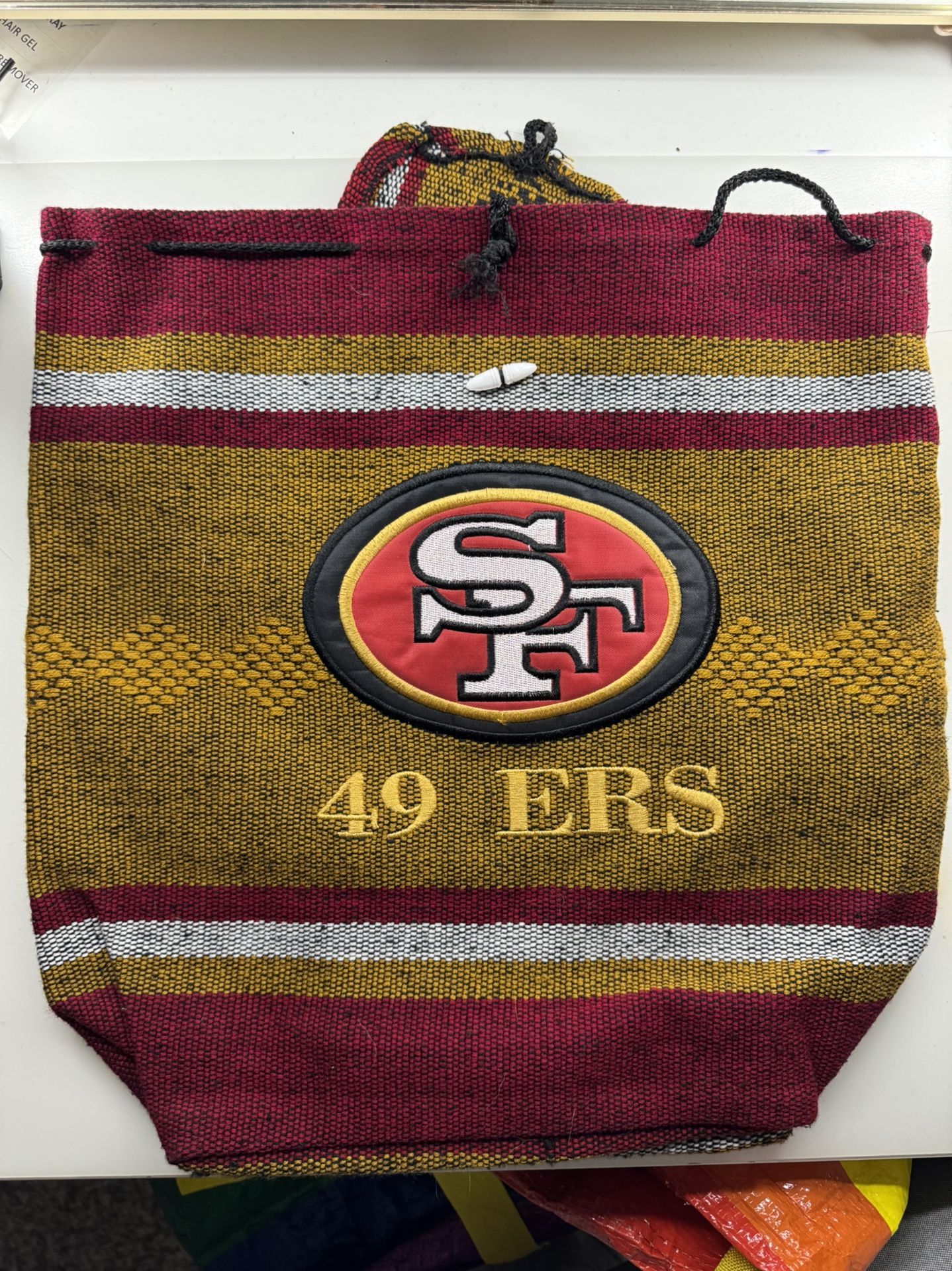 NFL Mexican Woven Backpack 49ers