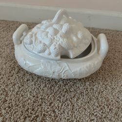 Serving Tray With Gravy Bowl (minus Ladle)