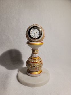 Marble Quartz Clock ⏰