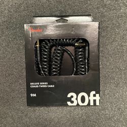 Fender Deluxe Series Coiled Tweed Cable 30’