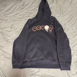 Melting Smiley Face Hoodie 