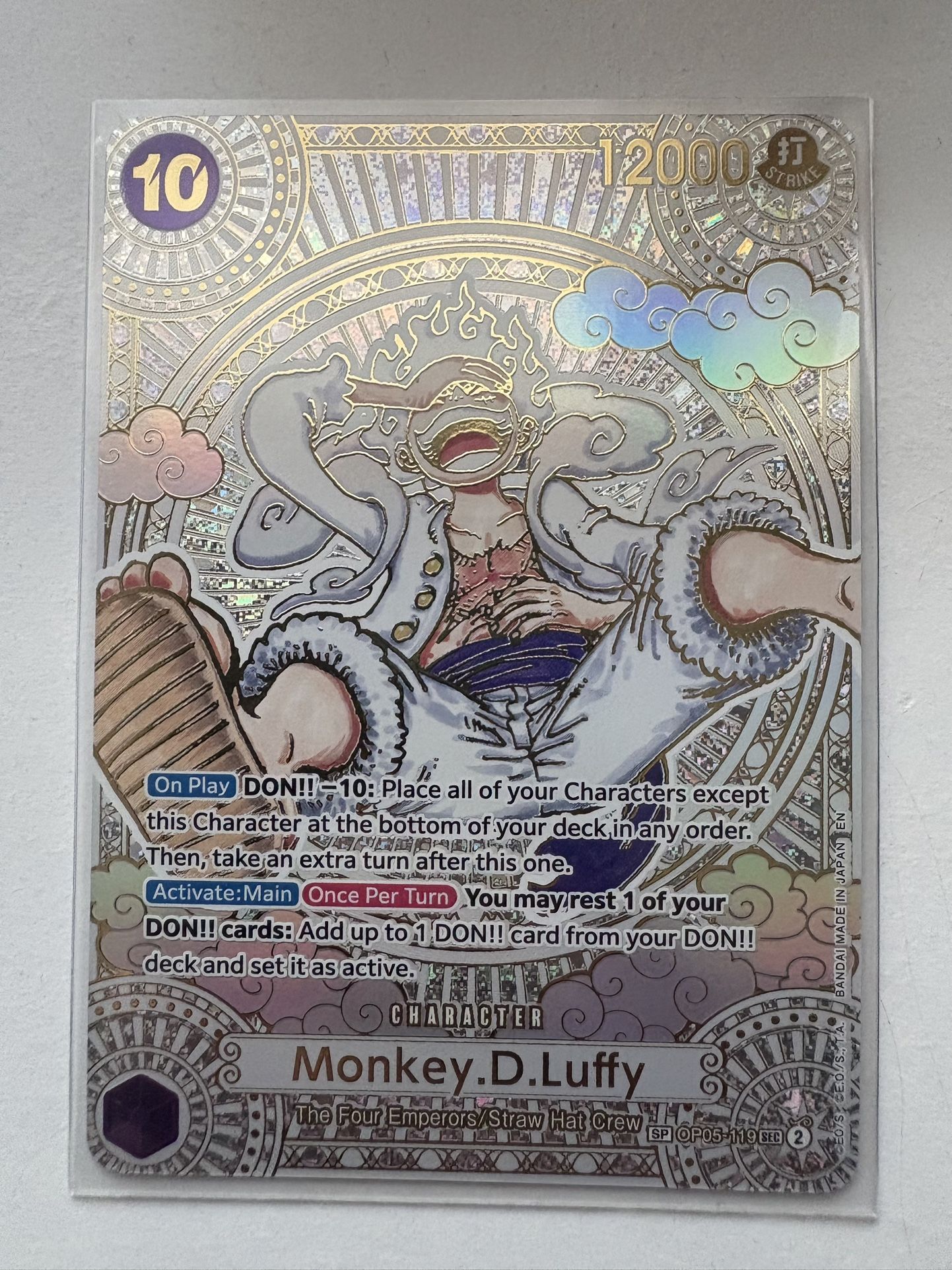 Monkey D. Luffy Gold (SP)OP05-119