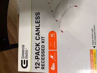 Can lights 12 pack