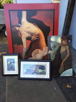 Big 4 piece picture set