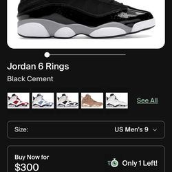 Jordan 6 Rings 