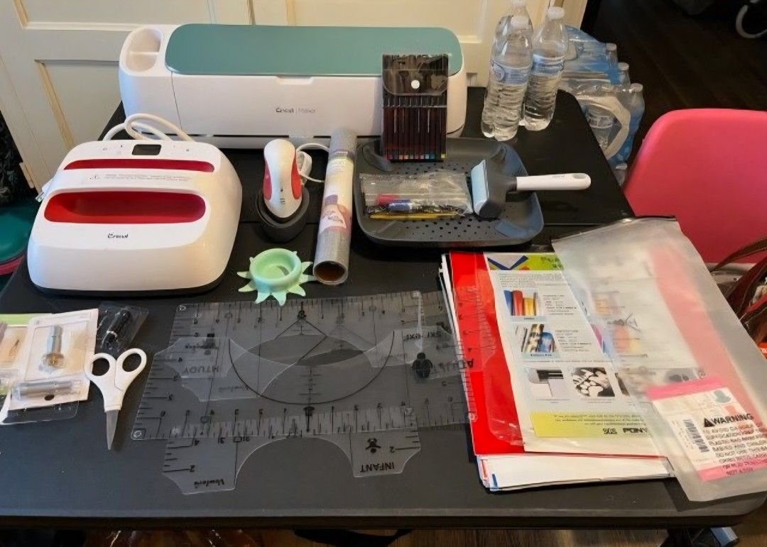 Cricut Maker 3 Bundle W/ Heat Press For T-Shirt Making