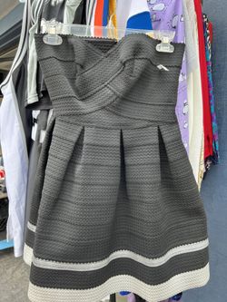 Strapless Dress Junior Small Size 