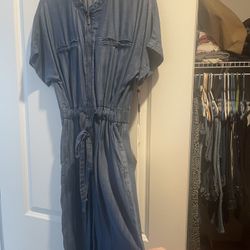 Calvin Klein Denim Jumpsuit