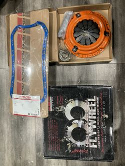 Parts Description: Stage 1 D-Series Clutch Competition Clutch Forged Lightweight Flywheel 92-00 Fel-Pro Oil Pan gasket fits 1.6L,1.5L,1.3L