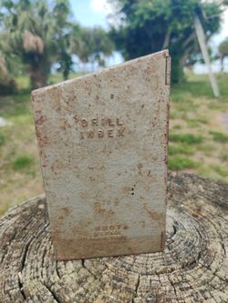 Huot Vintage Drill Bit Set Index