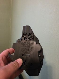 WE THE PEOPLE HOLSTER. (NEVER USED) SMITH AND WESSON SD9