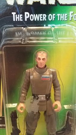 Star Wars The Power OF The Force Grand Moff Tarkin Action Figure