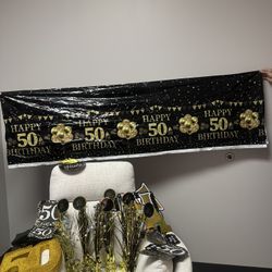 50 Birthday Decor