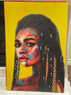Afrocentric Canvas Wall Art