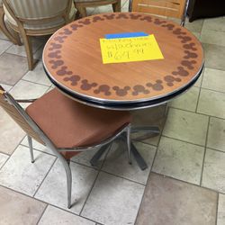 Mickey Table With 2 Chairs 