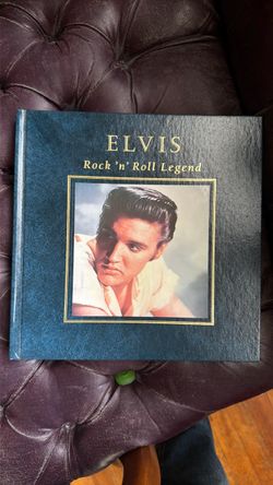 Elvis Rock ‘n’ Roll Legend hardback book