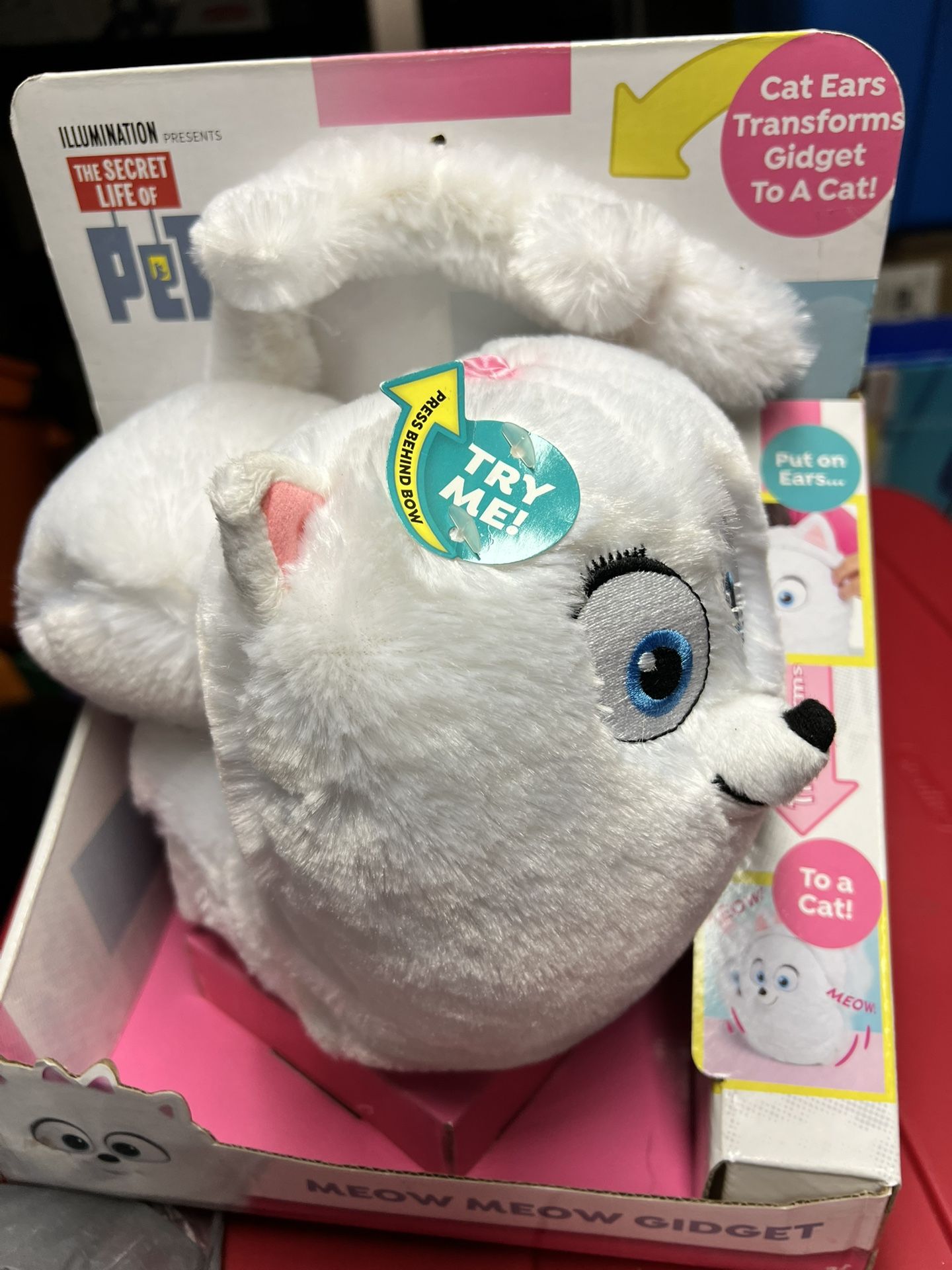 New Interactive Plush Toy. Sound/motion