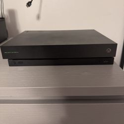 Xbox one X Project Scorpio edition