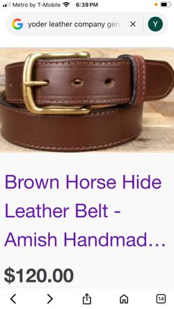 Genuine Leather Belts side 48-50,$50 all of Them 