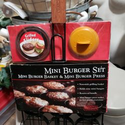 Slider Press For Your Grill