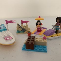 LEGO Friends Olivias Speedboat And Water Scooter Fun (Sets 3937 & 41000)