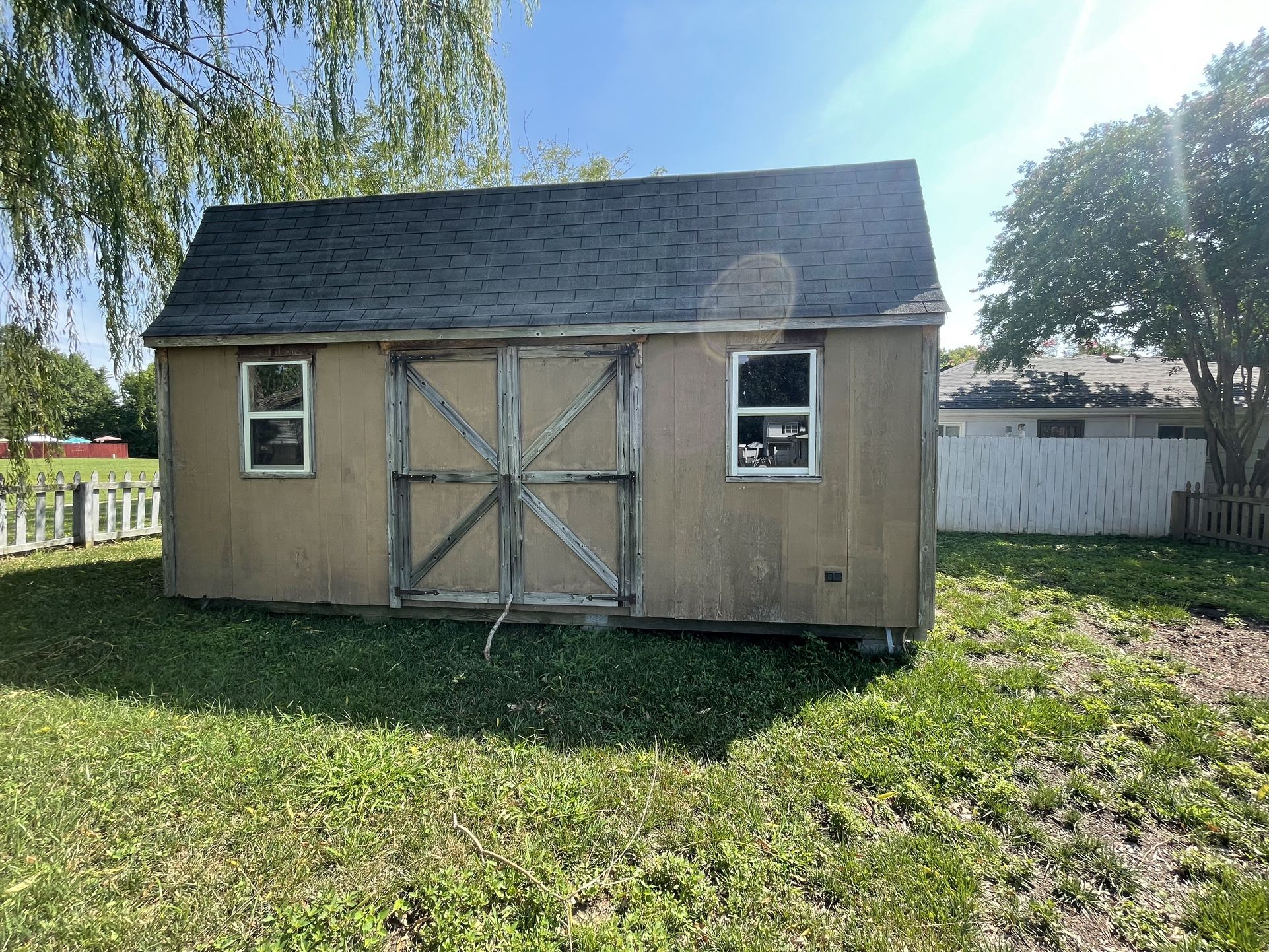 240sqft Storage Shed