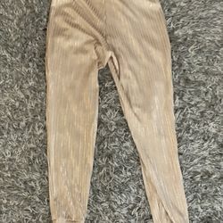 Sparkle Champagne Colored Joggers 