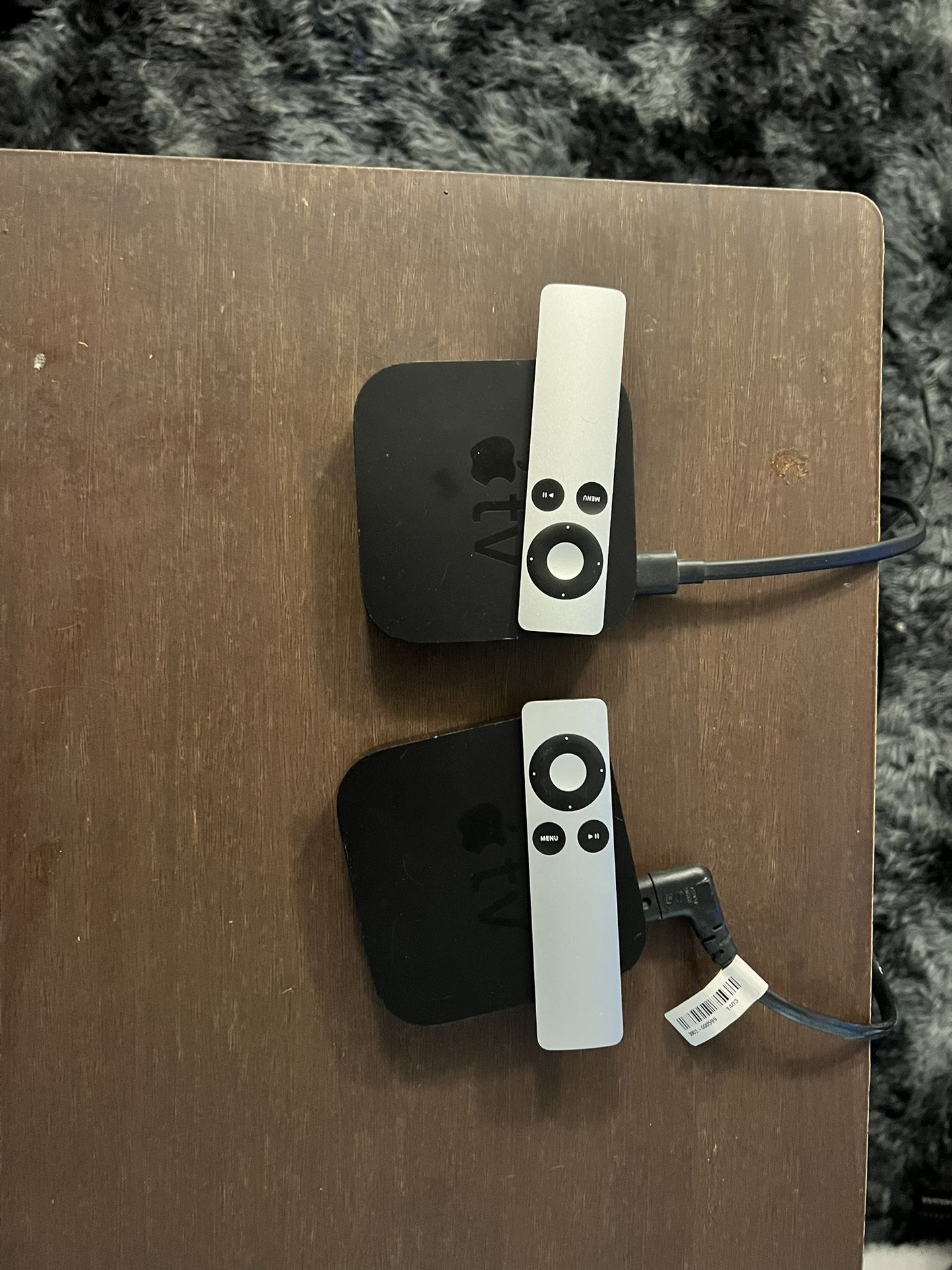 Apple Tv's 3rd Gen (both) with remotes