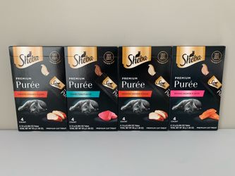 Sheba Premium Purée Cat Treats, Price for All
