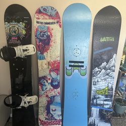 Snowboards - 162, 160, 163, 161