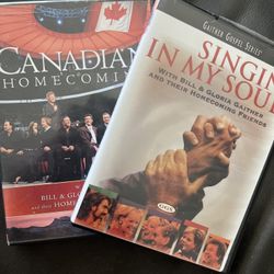 2 DVD Gaithers & Homecoming Friends:Canadian Homecoming & Sing’ In My Soul