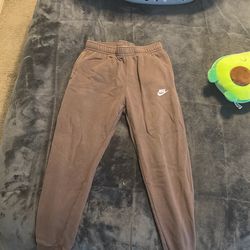 Brown Nike Tech Pants