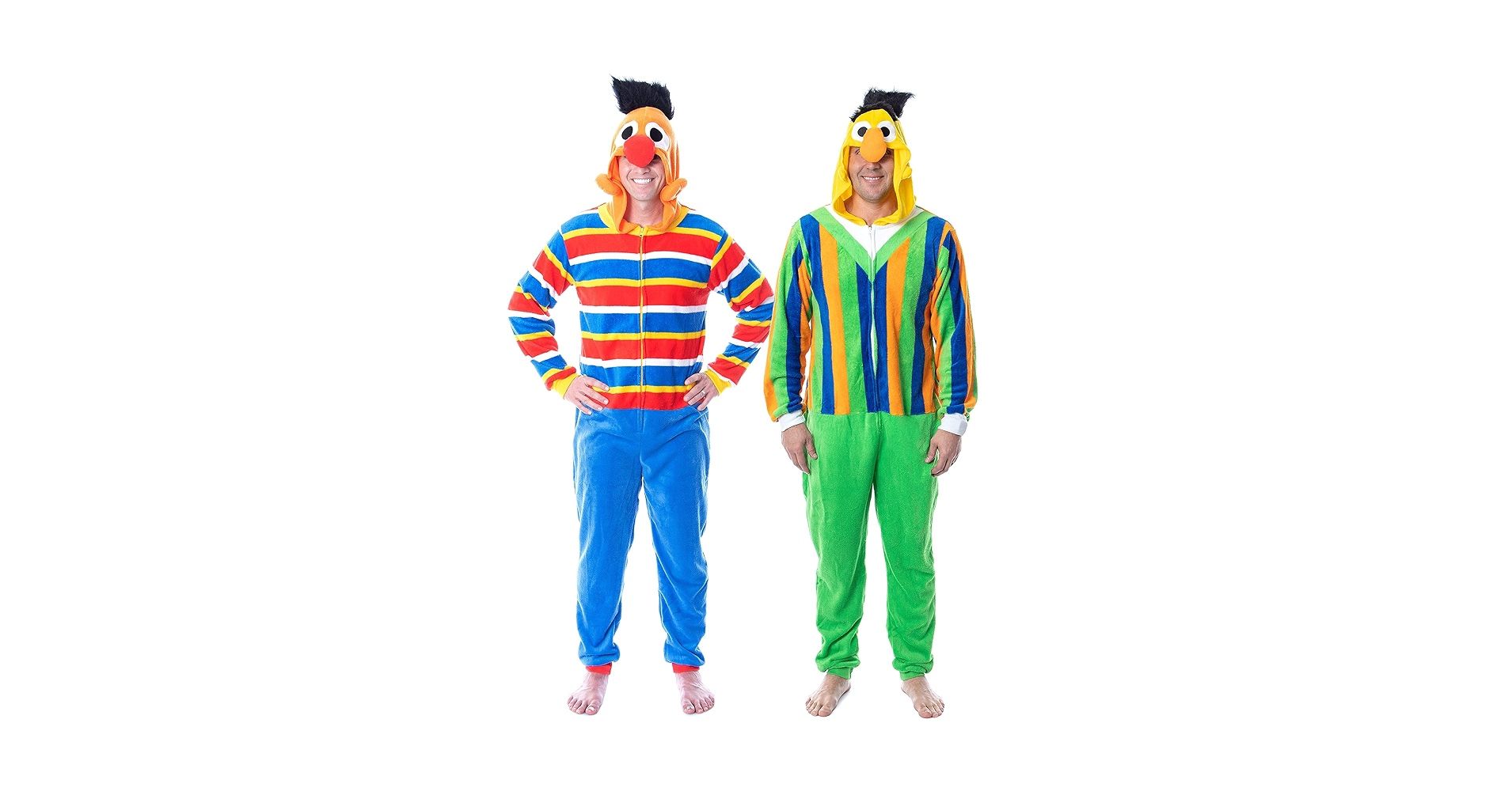 Sesame Street Bert XL & Ernie Large Costumes