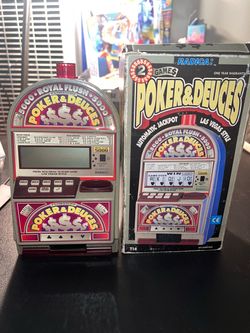 Radica Poker & Deuces Handheld Electronic Game